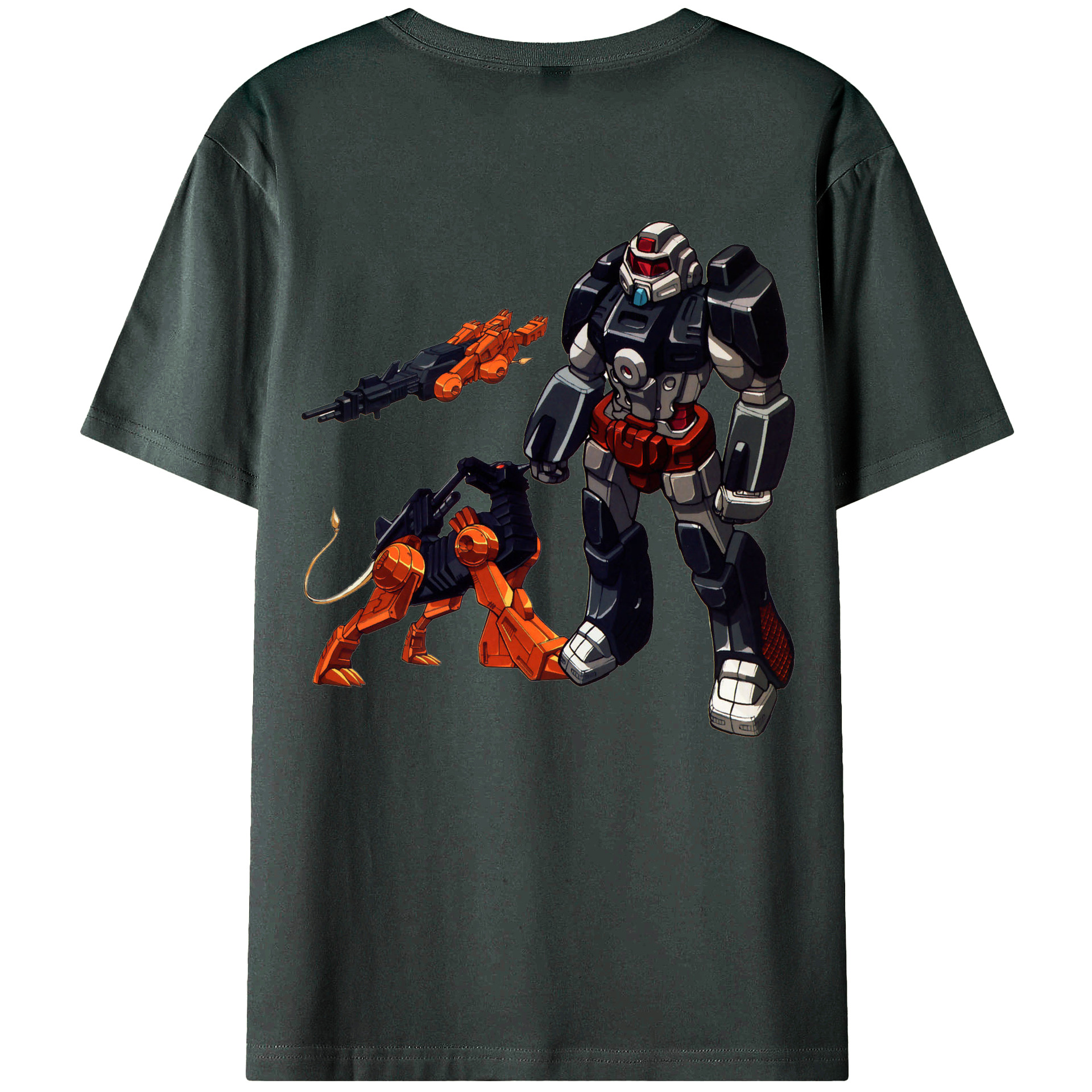 （画像用）  綿100％ メンズ半袖Tシャツ（バックプリント） 通気性
